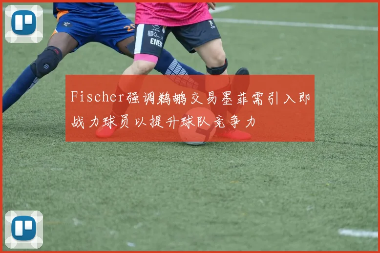 Fischer强调鹈鹕交易墨菲需引入即战力球员以提升球队竞争力