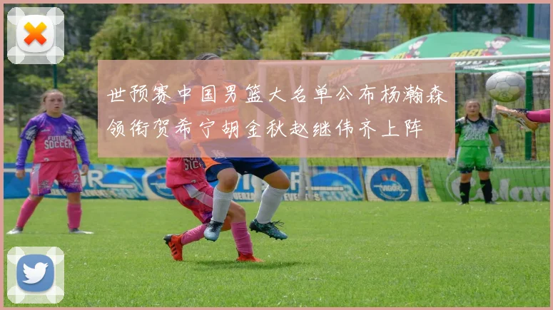 世预赛中国男篮大名单公布杨瀚森领衔贺希宁胡金秋赵继伟齐上阵